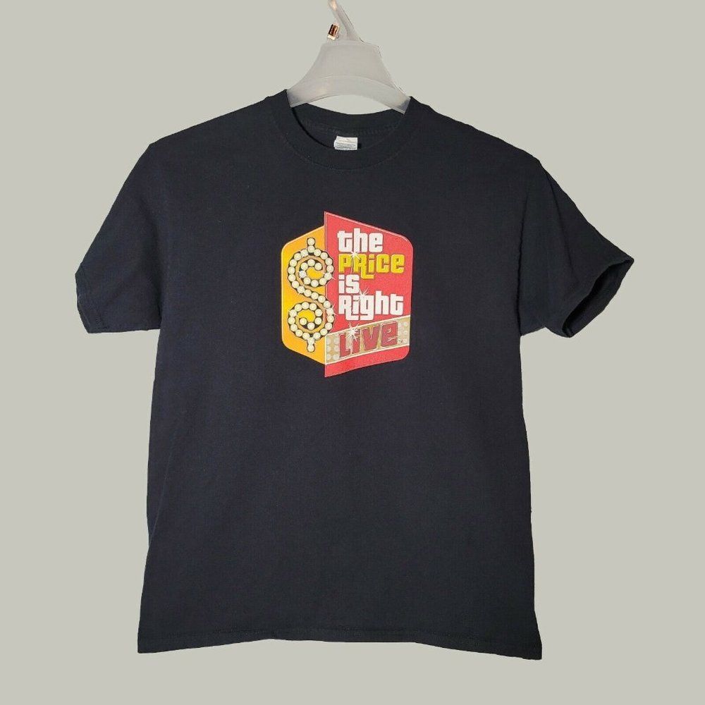 Price Is Right T-Shirt for Men Black Short Sleeve Size M